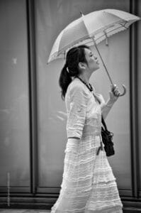 elegante y orgullosa